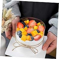 Vista 5 de 2 unids Cake Liner Collar Cake Mousse Chocolate Cheesecake Cajas Para Con Chocolate Papel de Envoltura Transparente Collar de Pastel Rollo