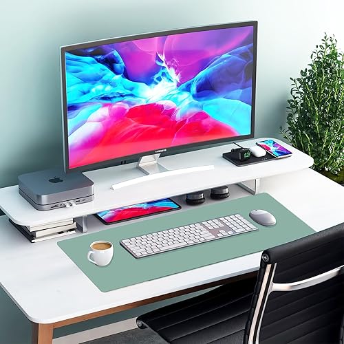 Miniatura 6 de Tapete de escritorio de borrado en seco, impermeable, pizarra blanca borrable para hacer planes, protector de escritorio grande antideslizante para