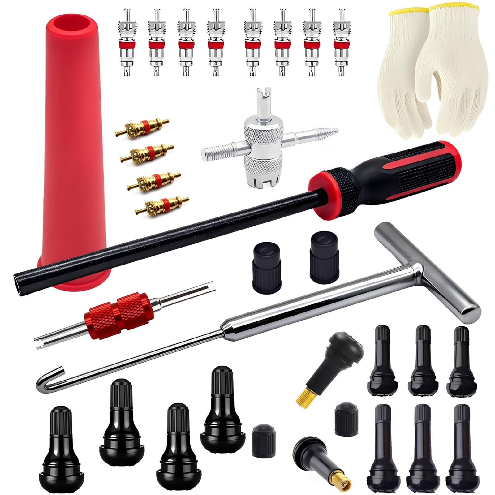 CZRWJXW Tire Valve Stem Tool Kit