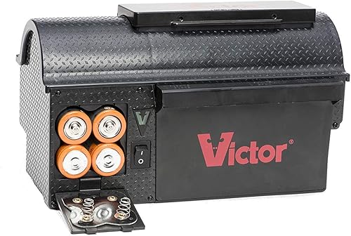 Vista 3 de Victor Indoor Multi-Kill Humane Electronic Mouse Trap - No Touch, No See Electronic Instant Kill Mouse Trap - Kills & Holds Up to 10 Mice Per