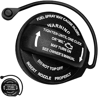 Gas Cap, Fuel Cap Replacement for Volkswagen Audi, 2018-2020 VW Tiguan 2011-2020 VW Jetta 2015-2020 VW GTI 2015-2020 VW Golf, 2009-2016 A4/A5 Quattro, 2009-2017 Q5, 2011-2018 A8