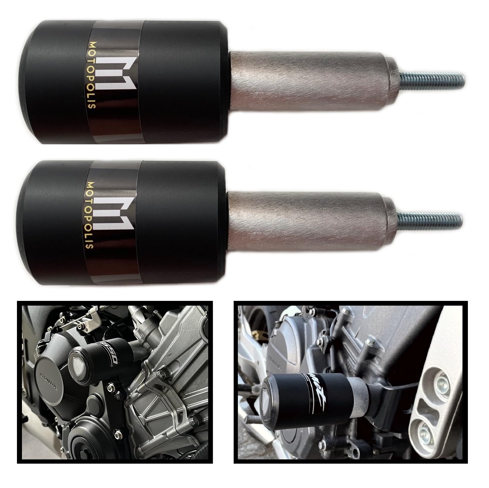 SUZUKI GSX-S 125 GSXS 2020-... - TOPES ANTICAIDA CRASH PADS PROTECTORS BOBBINS