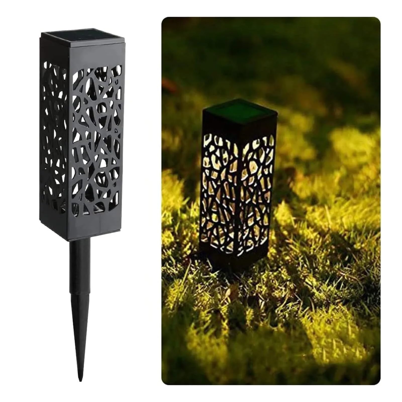 Outdoor Lawn Lamp Garden Light Waterproof Outdoor Lawn Lamp Garden Spotlight Pathway Landscape Solar Underground Light Decor Street