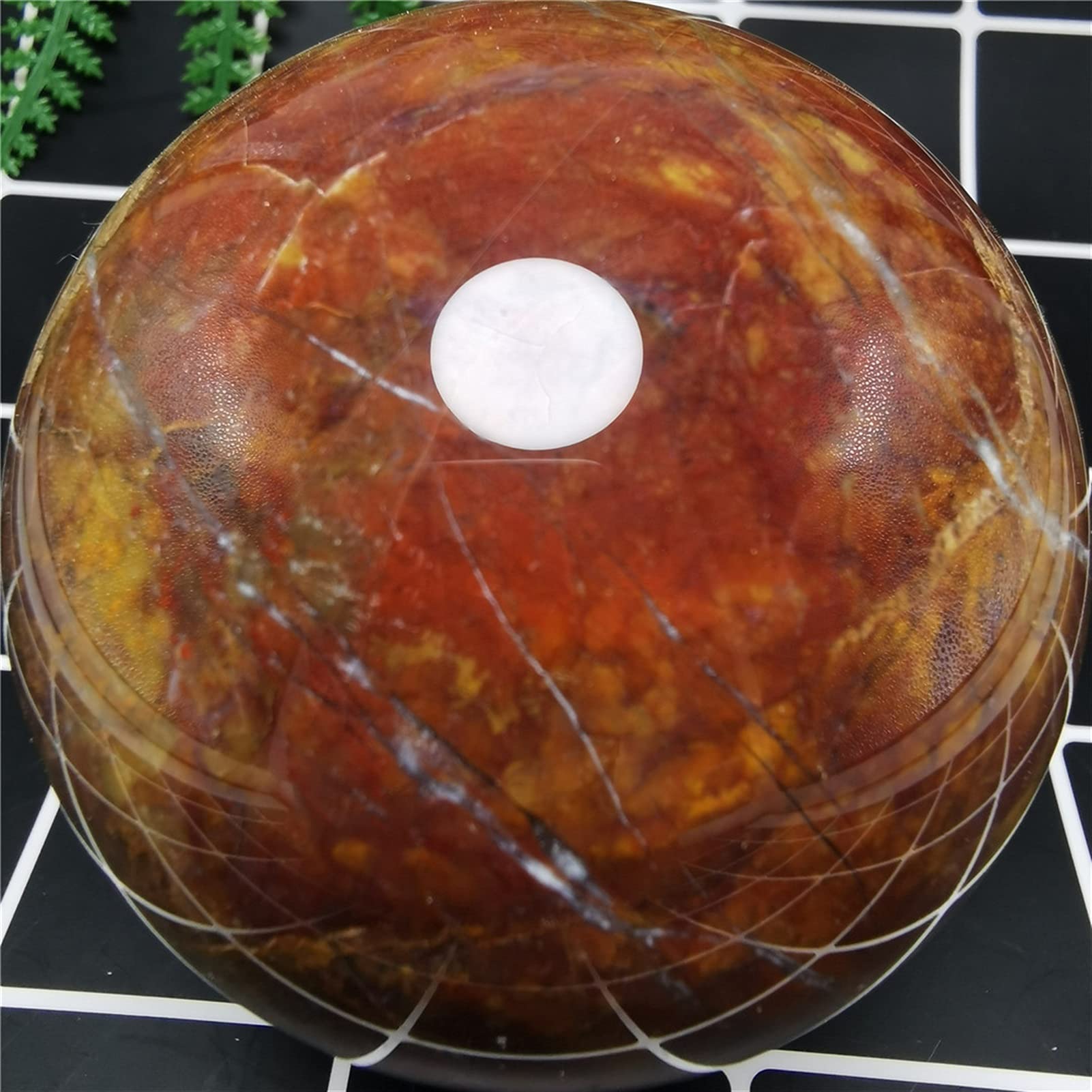 Cuarzo natural Cristal de piedras preciosas de piedras preciosas de piedras preciosas de madera Fósiles de madera Reiki Piedras de cuarzo y cristales Decoración for el hogar Artesanía ( Size : 60mm )