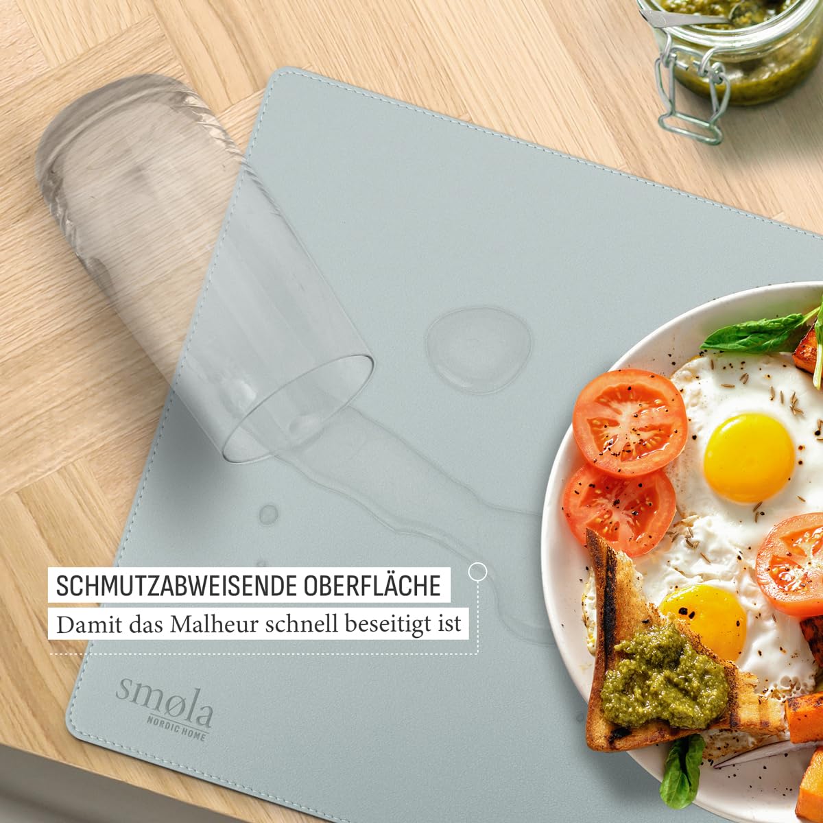 MGE - Rieten Placemats Rond - Set van 4 Gevlochten Tafelmatten 30 cm - Hittebestendige Onderzetters voor Tafel - Natuurlijke Tafelbescherming - Handgemaakt & Decoratief