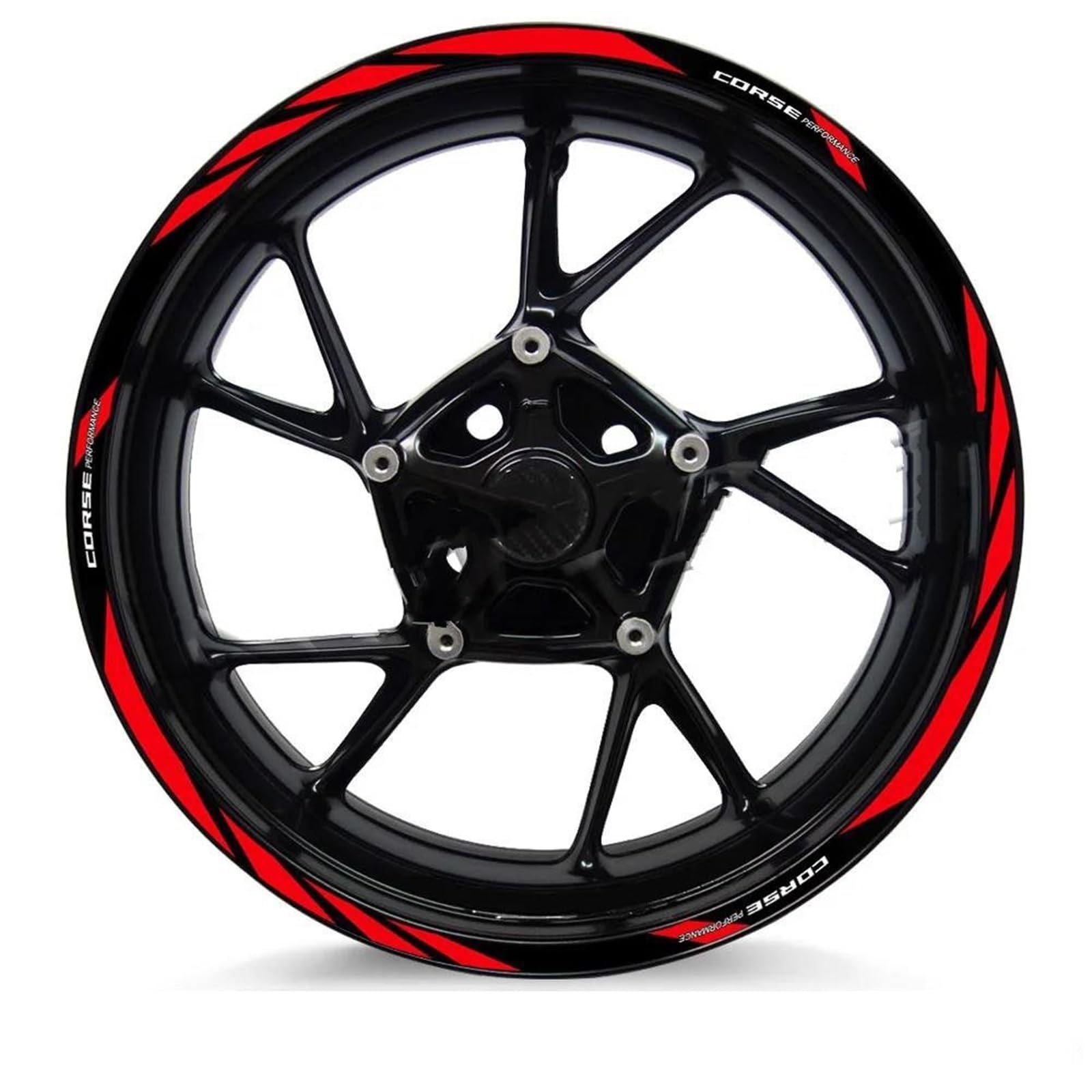 Motorcycle Wheel Sticker Stripe Decal for Ducati for Hypermotard 950 Diavel 1260 V4 for Multistrada 1200s