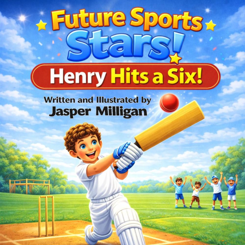 Future Sports Stars: Henry Hits a Six!