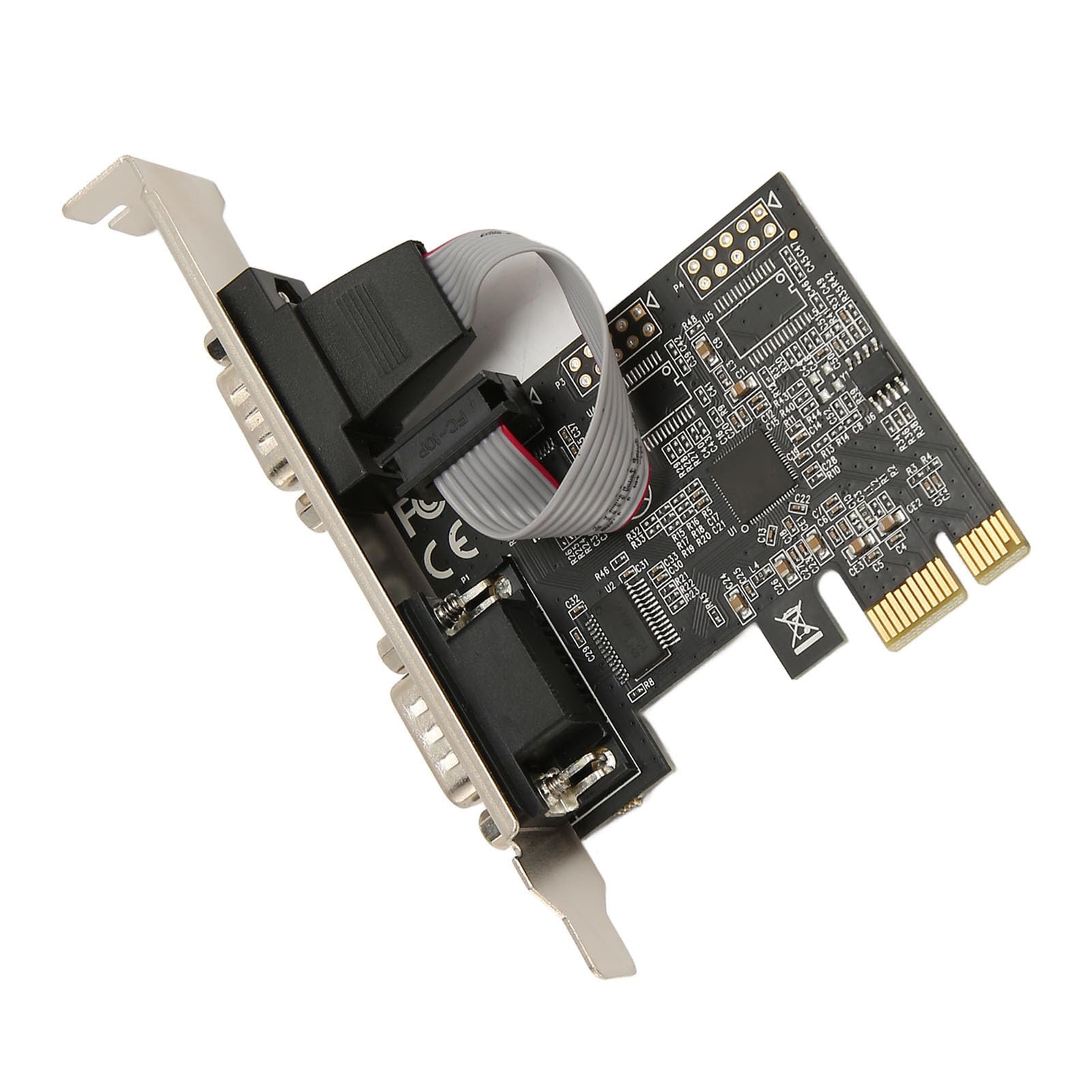 Amazon.com: 2 Port PCIe Serial Expansion Card RS232 DB9 for POS
