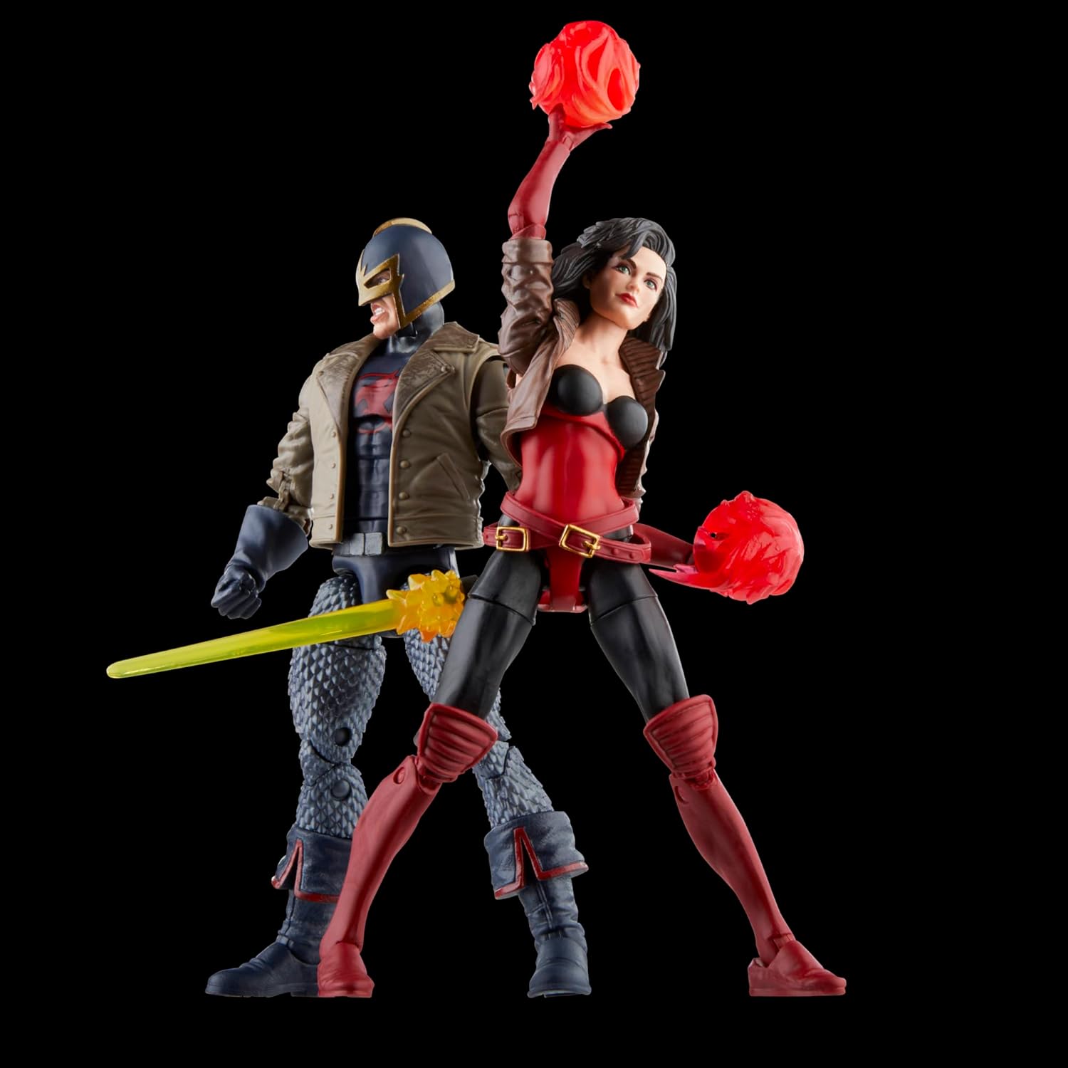 Marvel Legends Series Black Knight Sersi, Avengers 60th Anniversary Collectible 6-Inch Action Figures (Amazon Exclusive) - Image 8