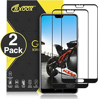 CRXOOX Protector de Pantalla para Huawei P20, [2 Unidades],
Anti-Aceite, Ara?azos, Ampollas y Huellas Dactilares, HD, Dureza 9H,
0.33 mm : Protectores de pantalla