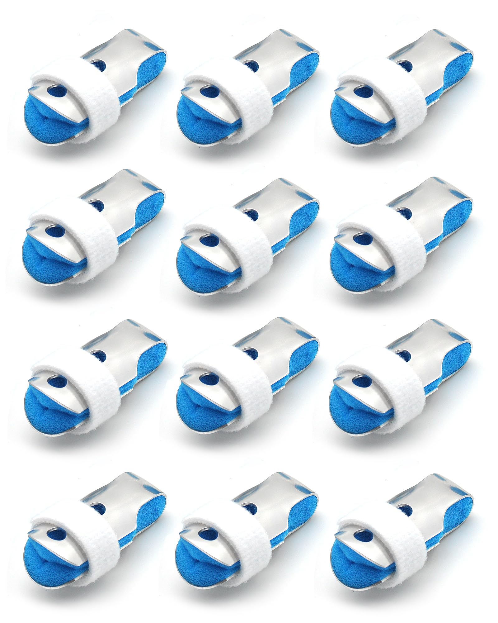 pediatric finger splint, 12 PCS Lightweight trigger finger splint Designed for finger brace Support Arthritis Relief Knuckle Straightening of Injured Fingers