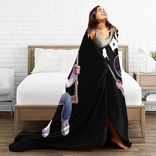 Miniatura 6 de Junior Singer H Manta de franela súper suave, cálida y acogedora para sofá, sofá y cama, de 40 x 30 pulgadas