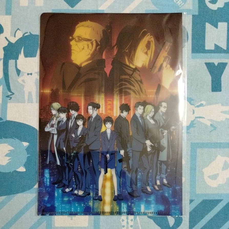 劇場版 PSYCHO-PASS TaS 特典 クリアファイル Amazon.co.jp: 【限定特典イラストボード＆クリアファイル付き