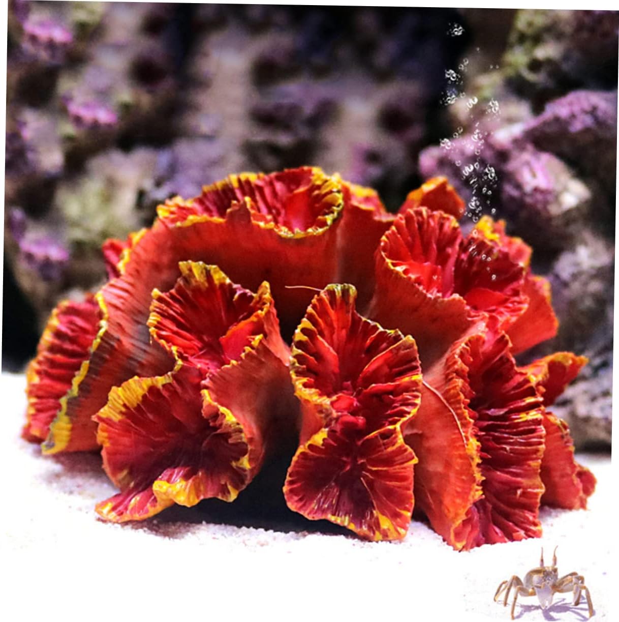 10 Pcs Simulated Coral Landscaping Aquarium Supplies Mediterranean Decor Fish Bowl Decorations Artificial Coral Ornament Fish Tank Creative Decor Fake Coral FA