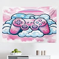 Vista 55 de Ambesonne Tapiz de palmera, impresión de imagen de atardecer tropical, estilo vintage, playa de verano, para colgar en la pared para dormitorio