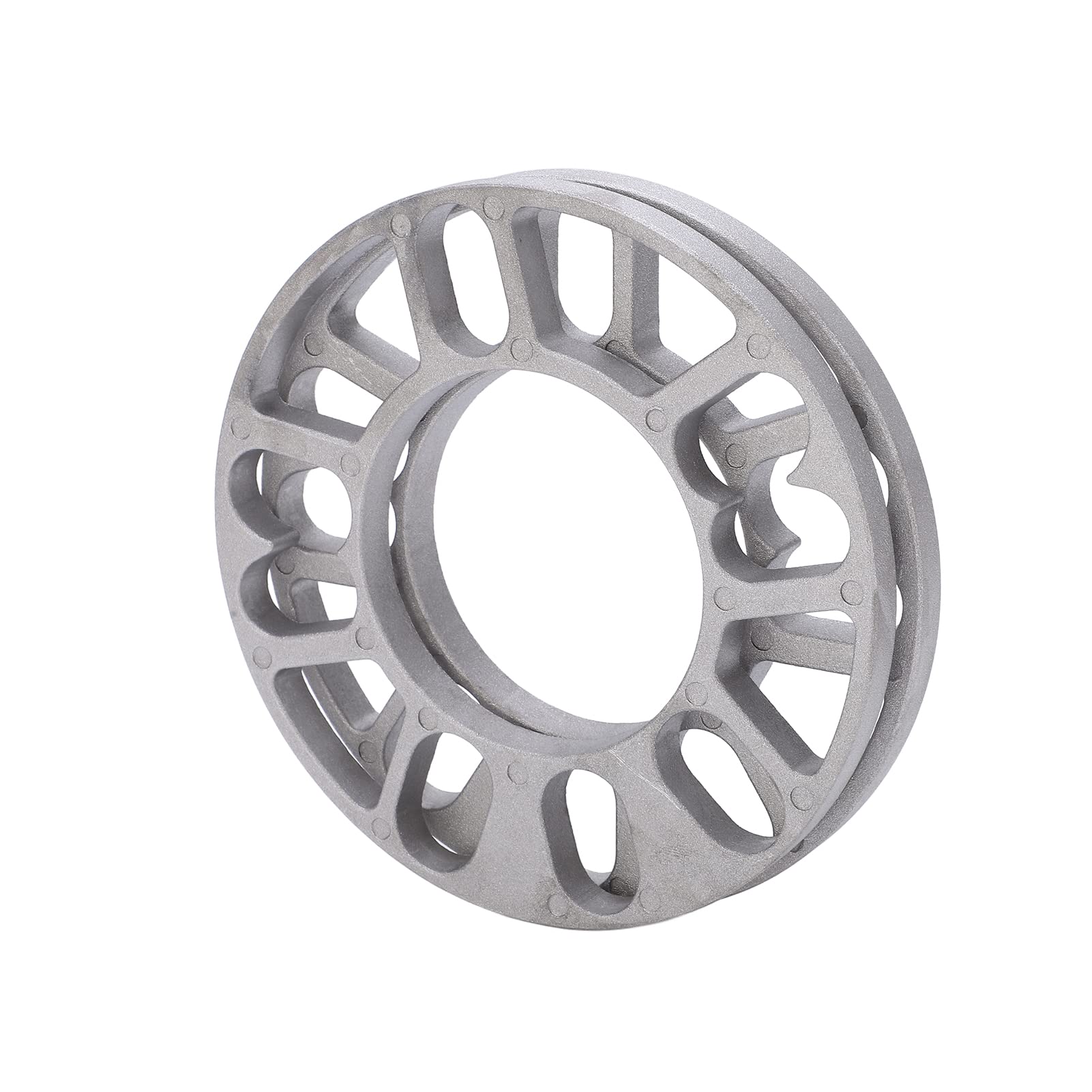 Cale d'espacement de roue 2 pièces 10 mm, entretoise de jante universelle pour véhicules à 4 ou 5 goujons, entretoise centrée sur moyeu en aluminium avec PCD 98 mm à 120 mm,