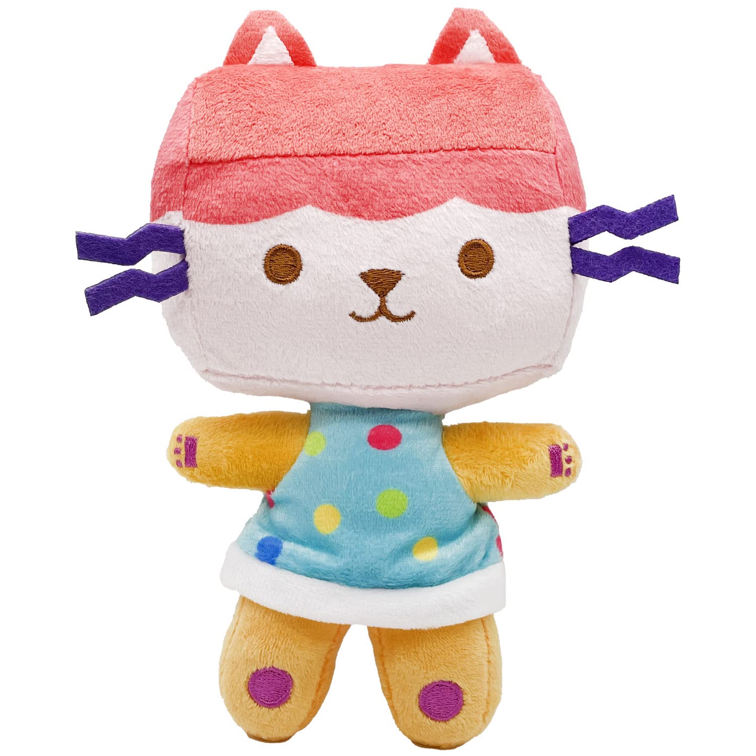 Gabby's Dollhouse, Baby Box Cat Soft Toy, Plush Doll,Gabby Doll cat， Soft Doll 8 inches (Box cat)