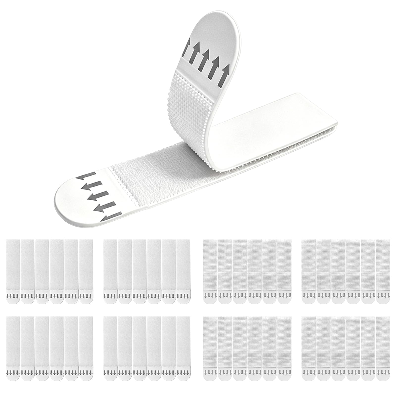 Languettes Accroche Tableaux, Fixation Sans Clou, Bandes Adhésives Double Face Amovibles, Retrait Propre