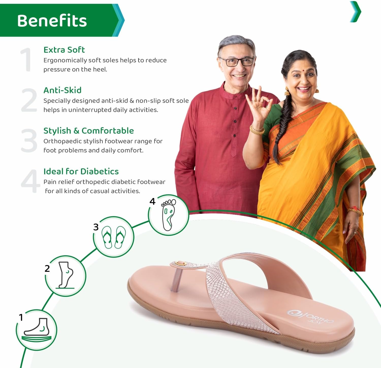 Fancy Doctor Slippers || Comfortable Sandals for Women Stylish image 4