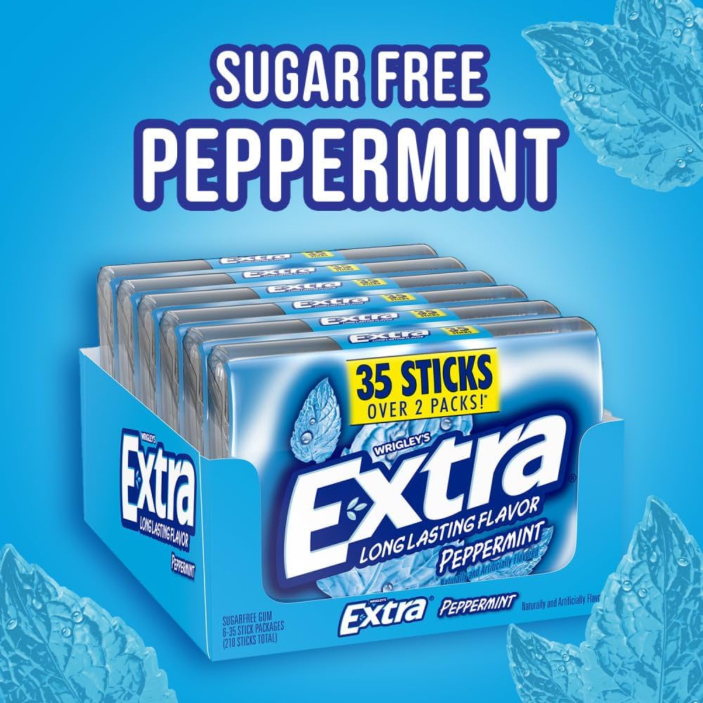 Gum様ご購入をお願い致します。 Amazon.co.jp: EXTRA Gum Peppermint Sugarfree Chewing Gum