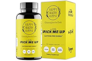 Happy Healthy Hippie Natural Energy Pills: Shape Your Journey