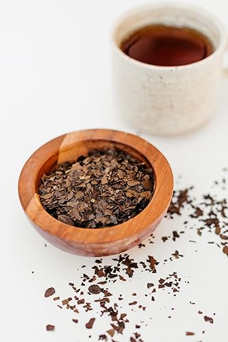 Miniatura 3 de Té Yaupon de tostado oscuro de 2 onzas (hoja suelta) - Lost Pines Yaupon Tea - Yaupon cosechado de forma sostenible y silvestre, la única planta con
