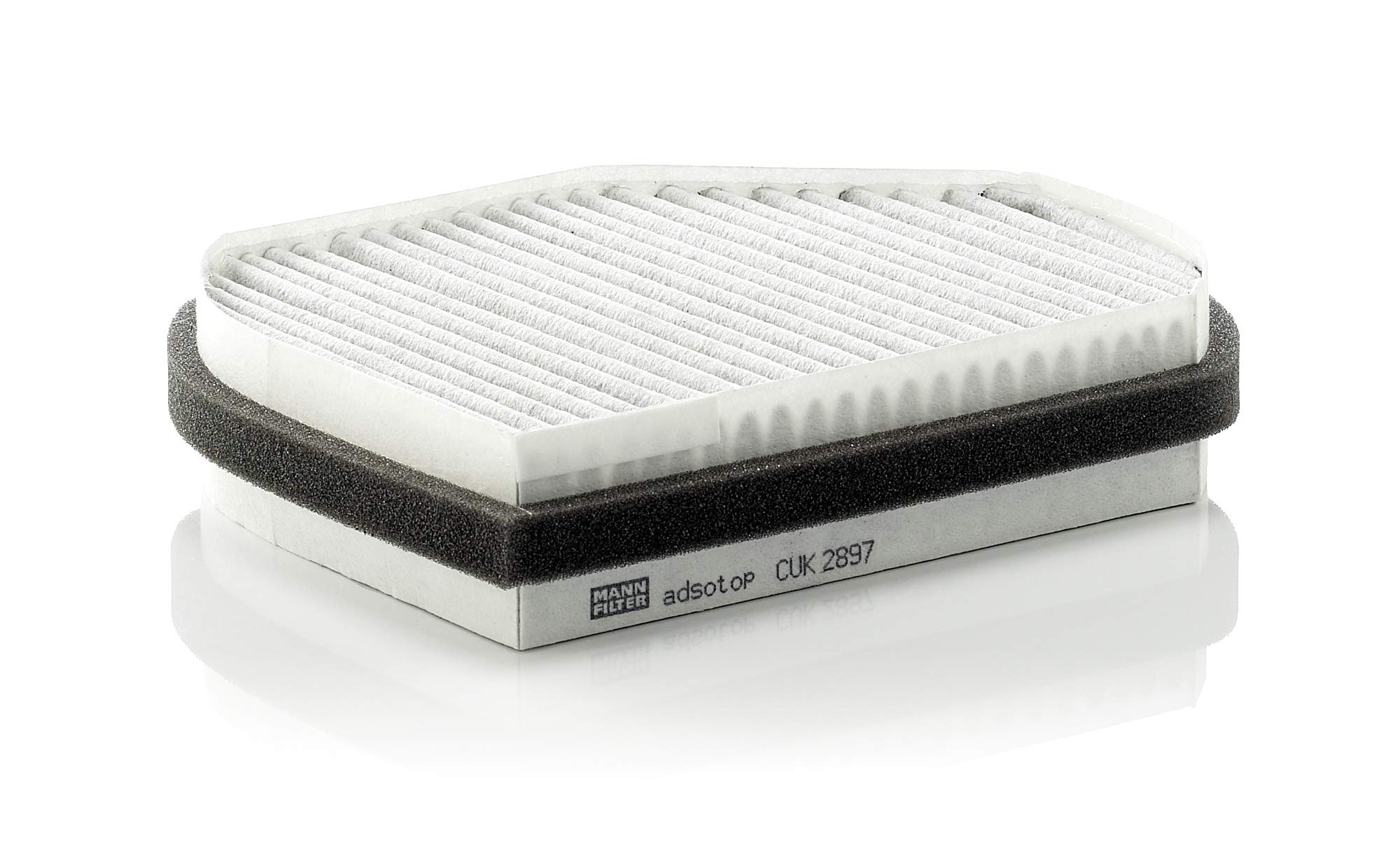 MANN-FILTER Original Interior Filter CUK 2897 – Pollen filter with active charcoal – For passenger cars