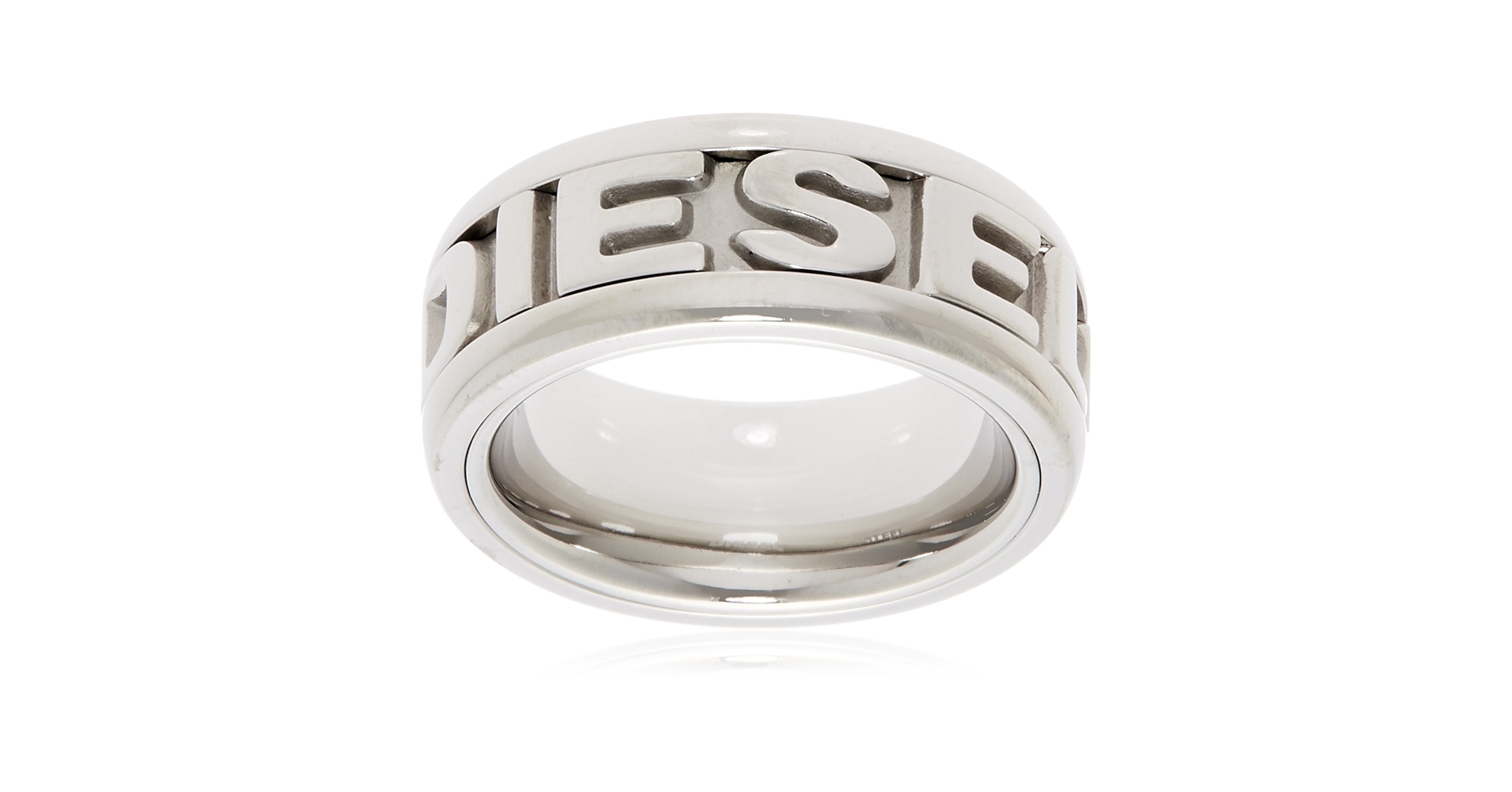 Amazon.co.jp: (ディーゼル) DIESEL メンズ リング WIDE STEEL
