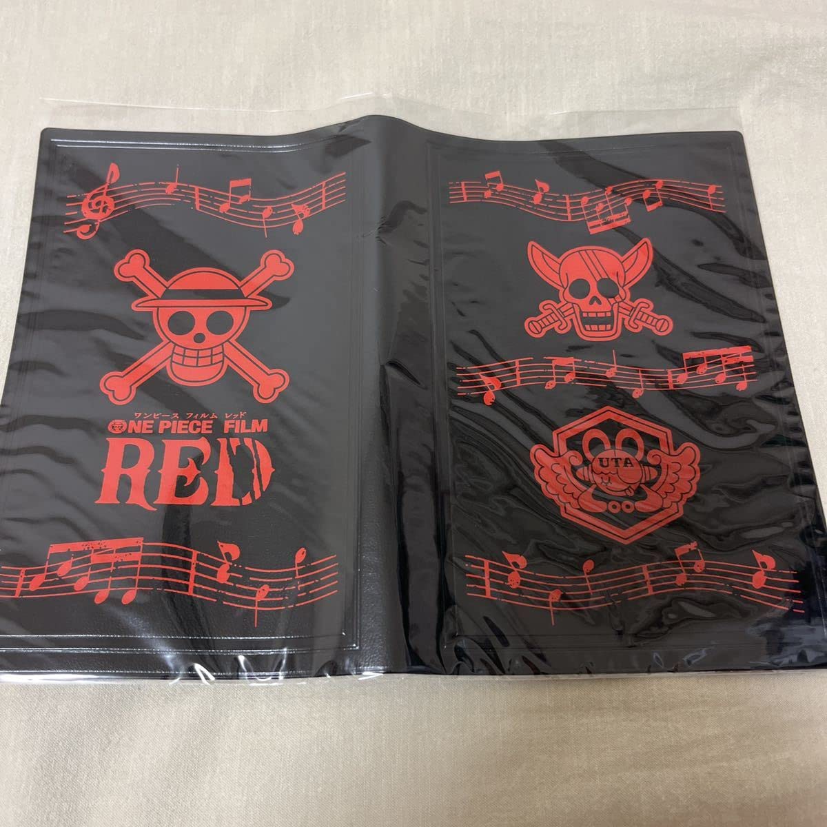 Amazon.co.jp: ONE PIECE FILM RED 劇場オリジナルグッズ ブックカバー