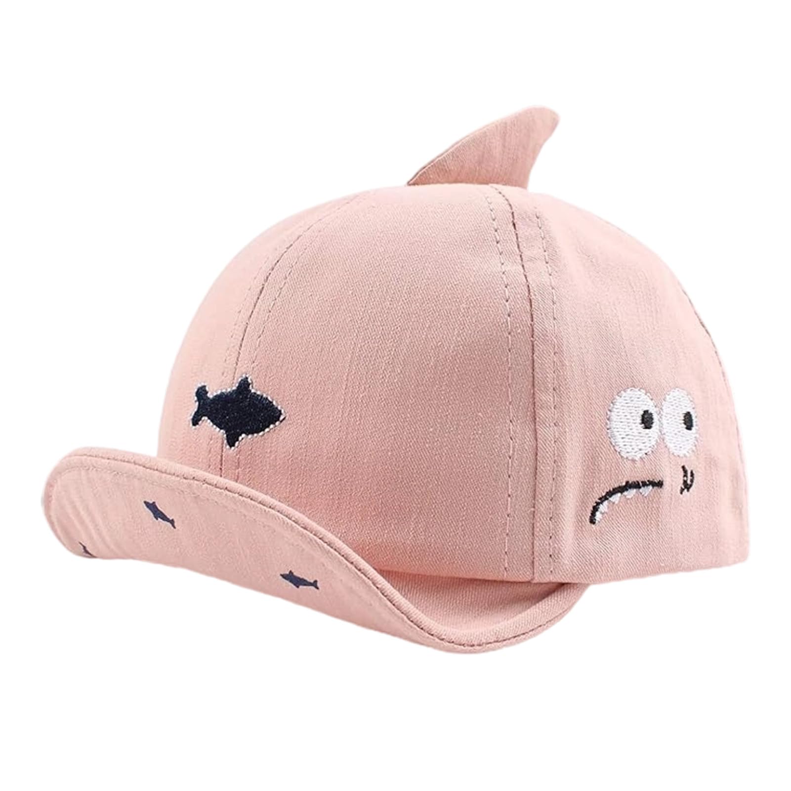Fonyiunce Baby Baseballkappe, 3-12 Monate Schirmmütze, Sonnenhut, Verstellbare Cartoon Kleinkind Sonnenhüte, Schöne Stickerei, Kleinkind Kappe Weich, für Baby Jungen Mädchen
