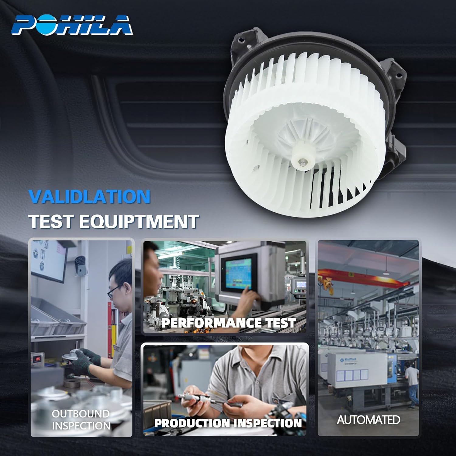 HVAC Fan Blower Motor Replacement for 2008-2014 Scion xD, 2007-2012 Toyota Yaris, Replace# 700235 8710352141 CB058434S01