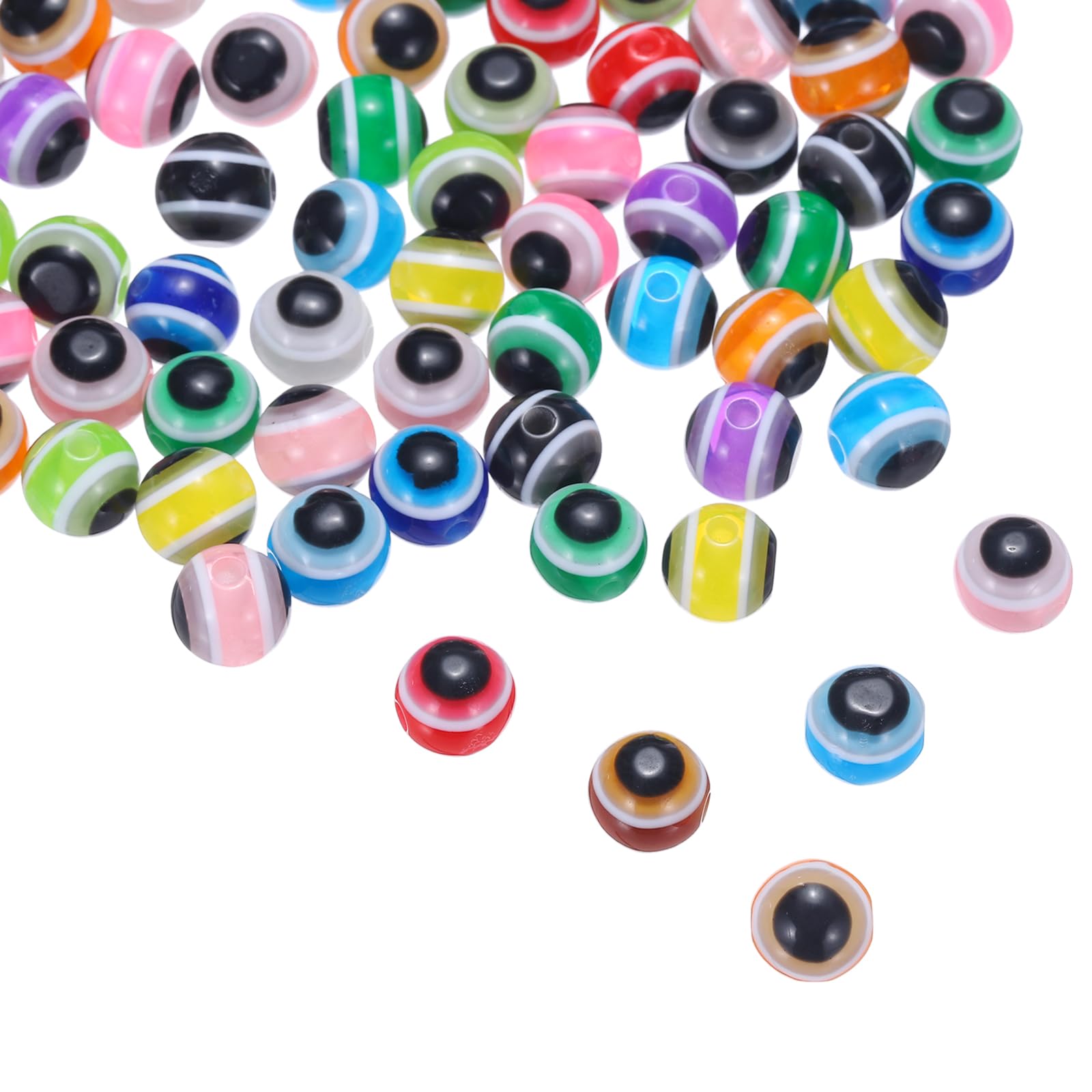PATIKIL 10mm Evil Eye Beads