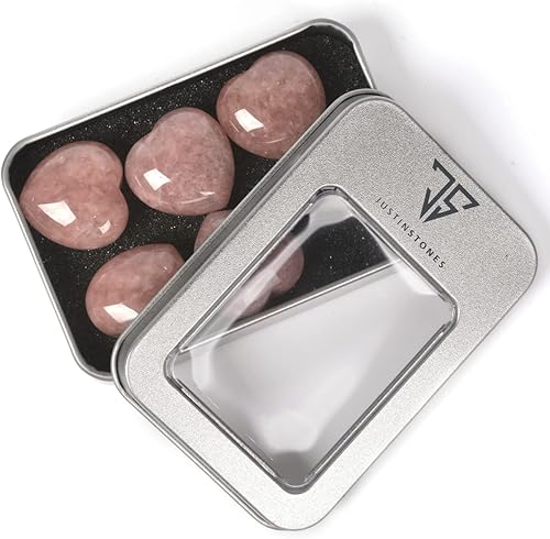 Miniatura 9 de Piedras de amor de corazón curativo de obsidiana negra, piedras preciosas de bolsillo para el pulgar de la palma del chakra, reiki, regalos de día