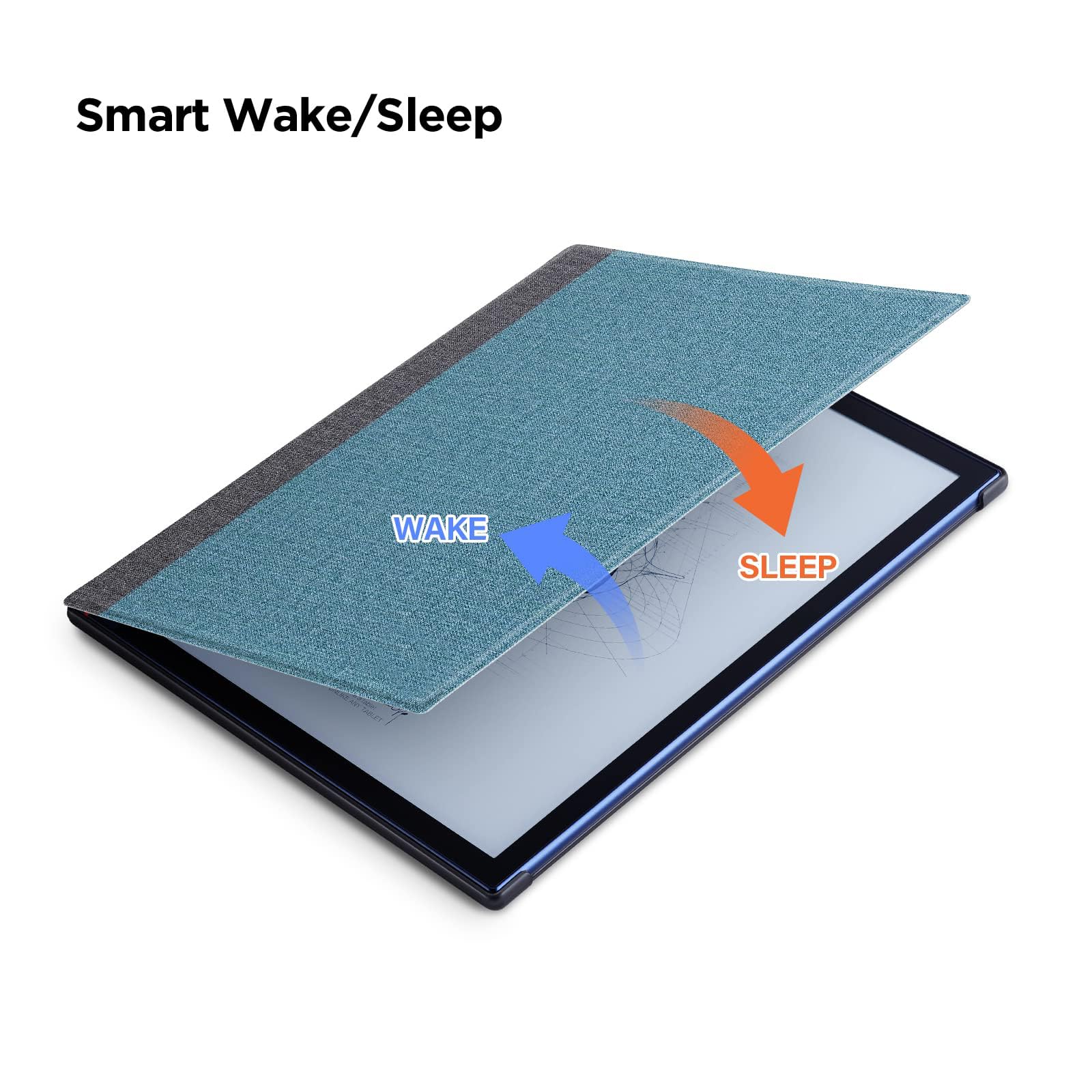 OLAIKE Schutzhülle Für Onyx BOOX Note Air / Air 2 Plus – Mit Ständer & Auto Wake/Sleep
