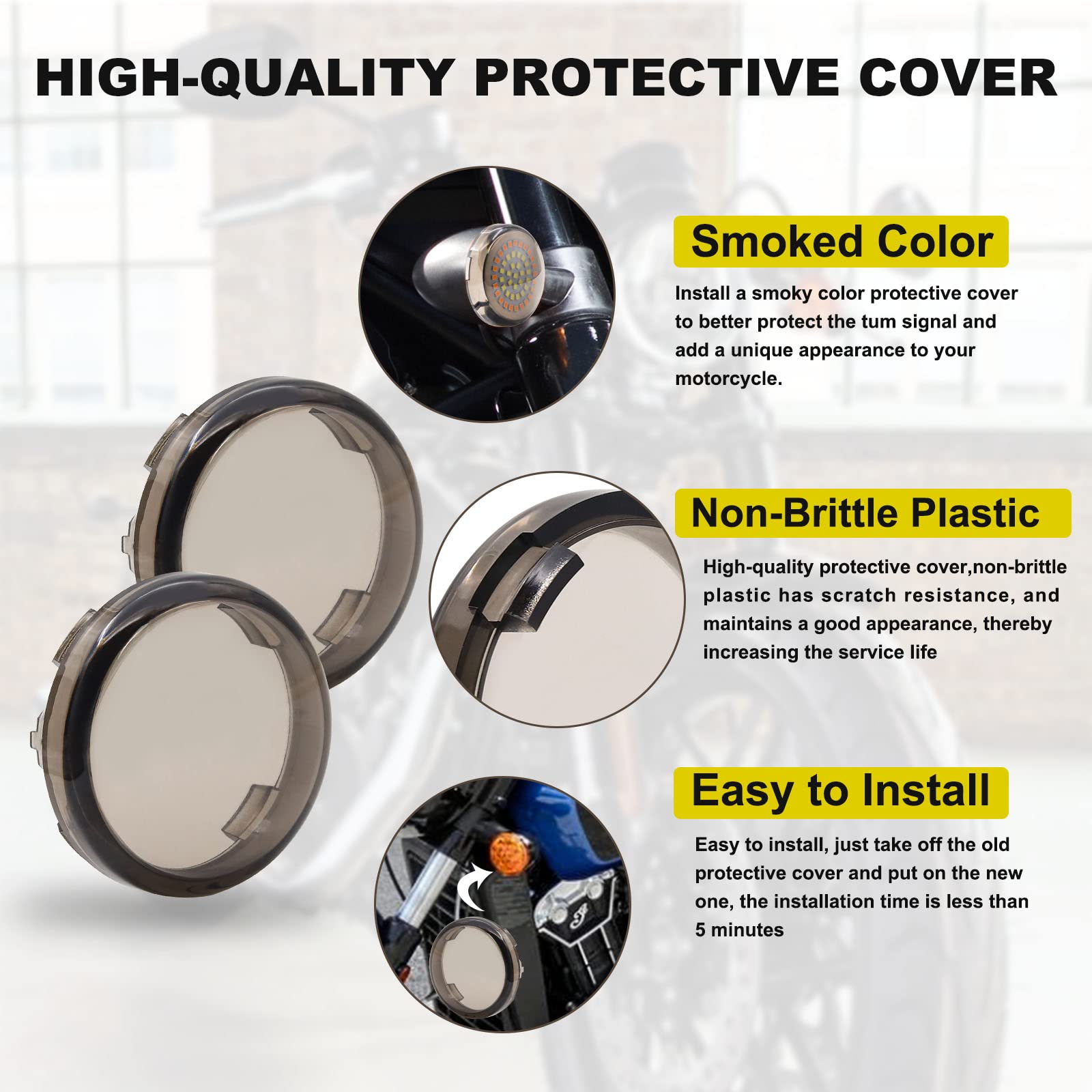 Clignotants De Moto 1157 LED Feux De Stop Feux De Jour Pièces De Moto