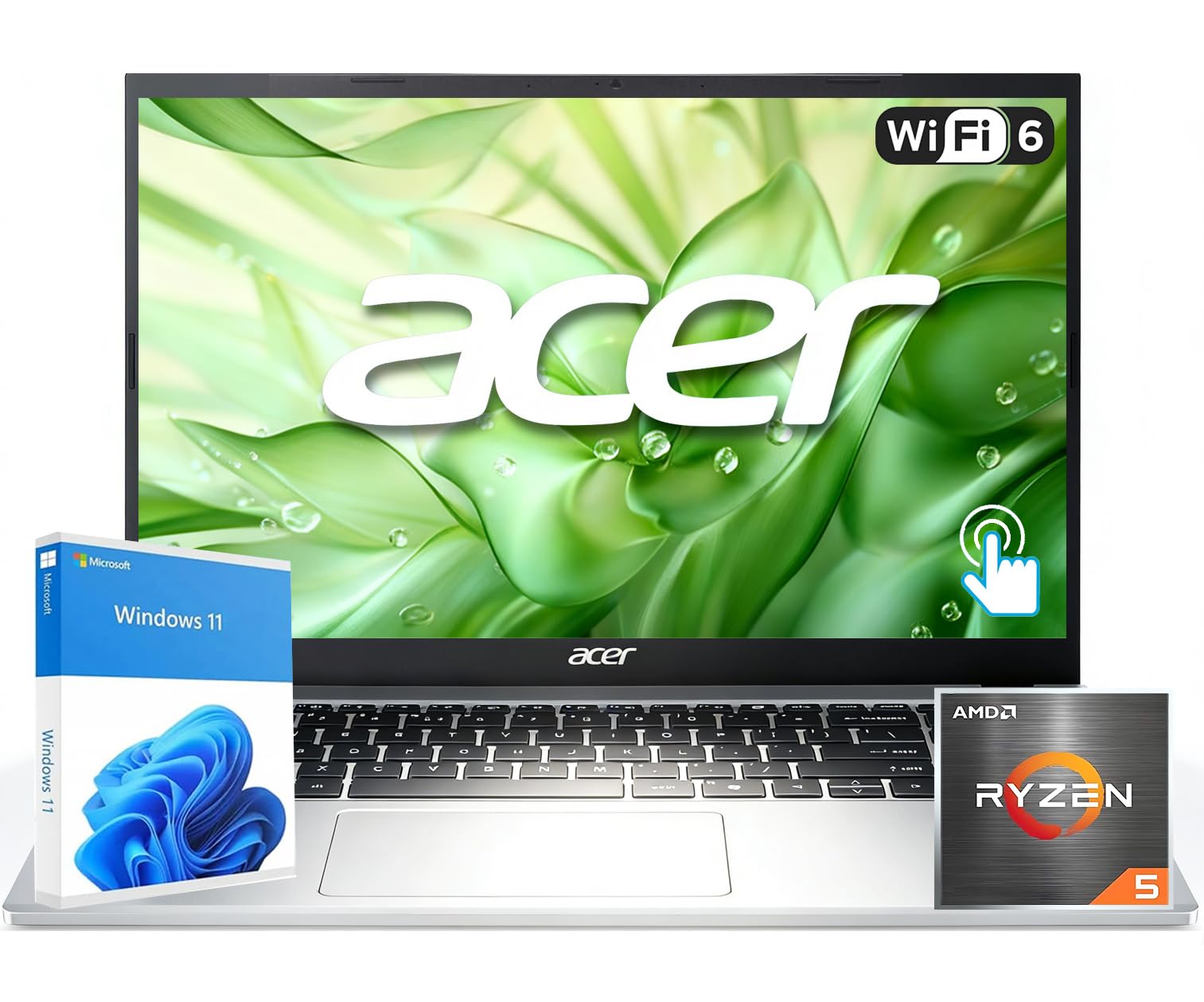 Amazon.com: Acer Aspire 3 2026 Touchscreen Laptop | AMD Ryzen 5