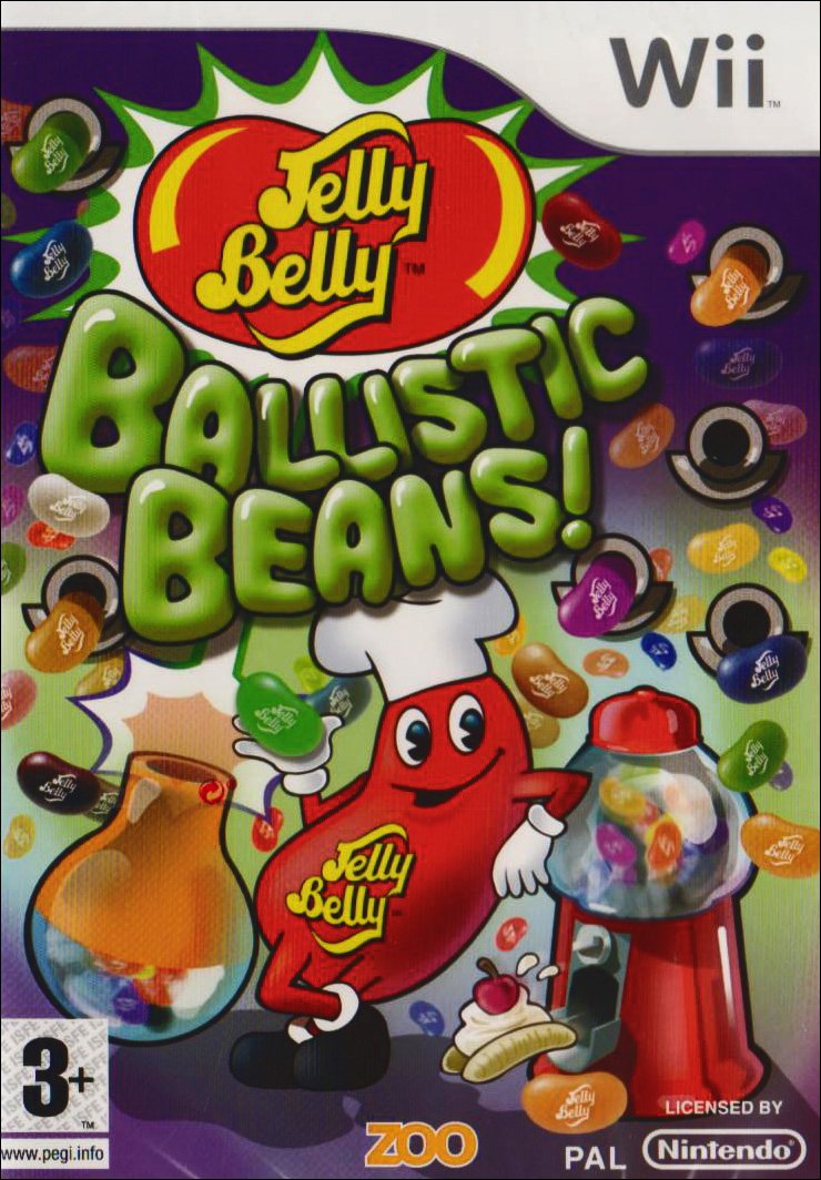 Jelly Belly Ballistic Beans - Gioco Nintendo Wii Sigillato 5060034556862