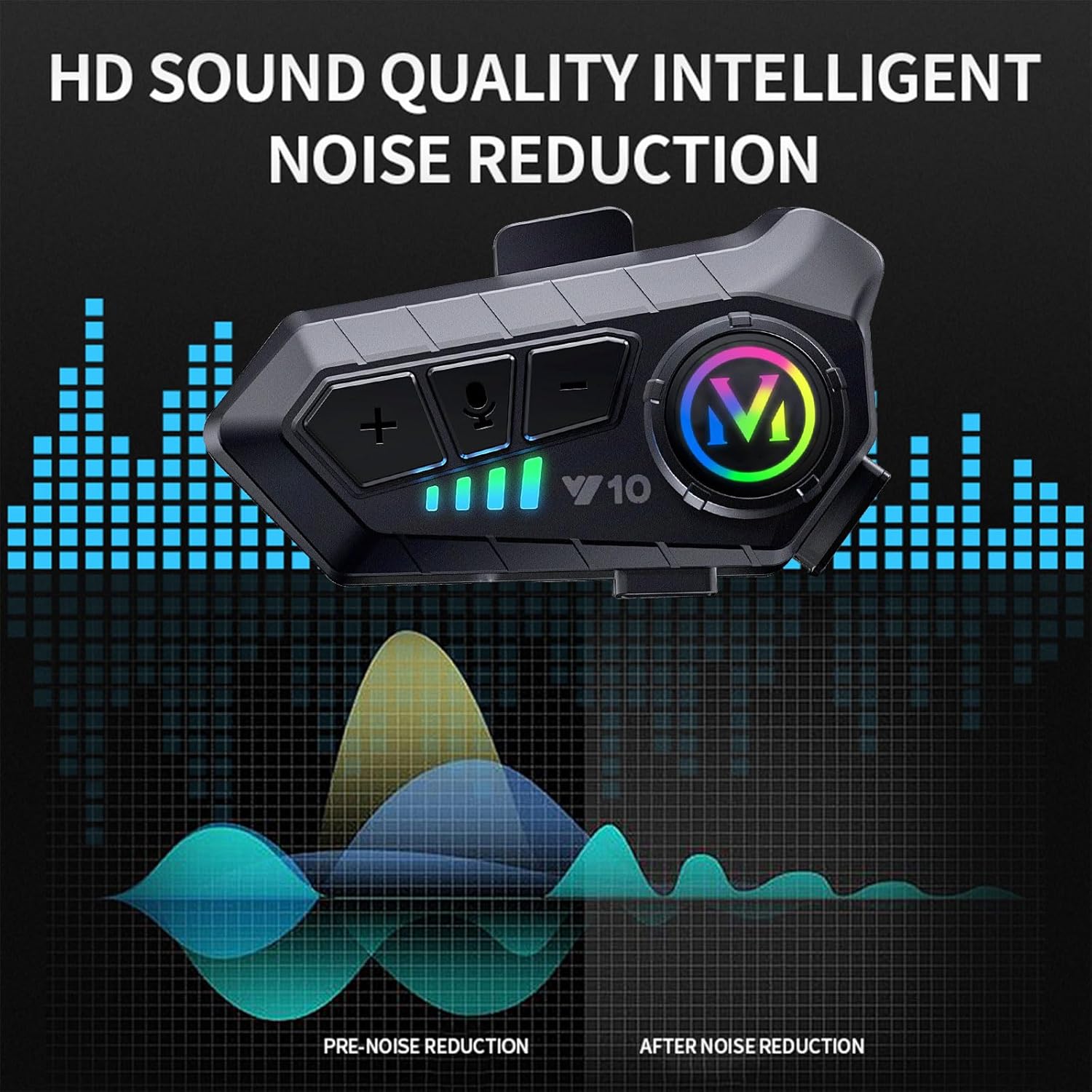HD Sound Quality Intelligent Noise Reduction