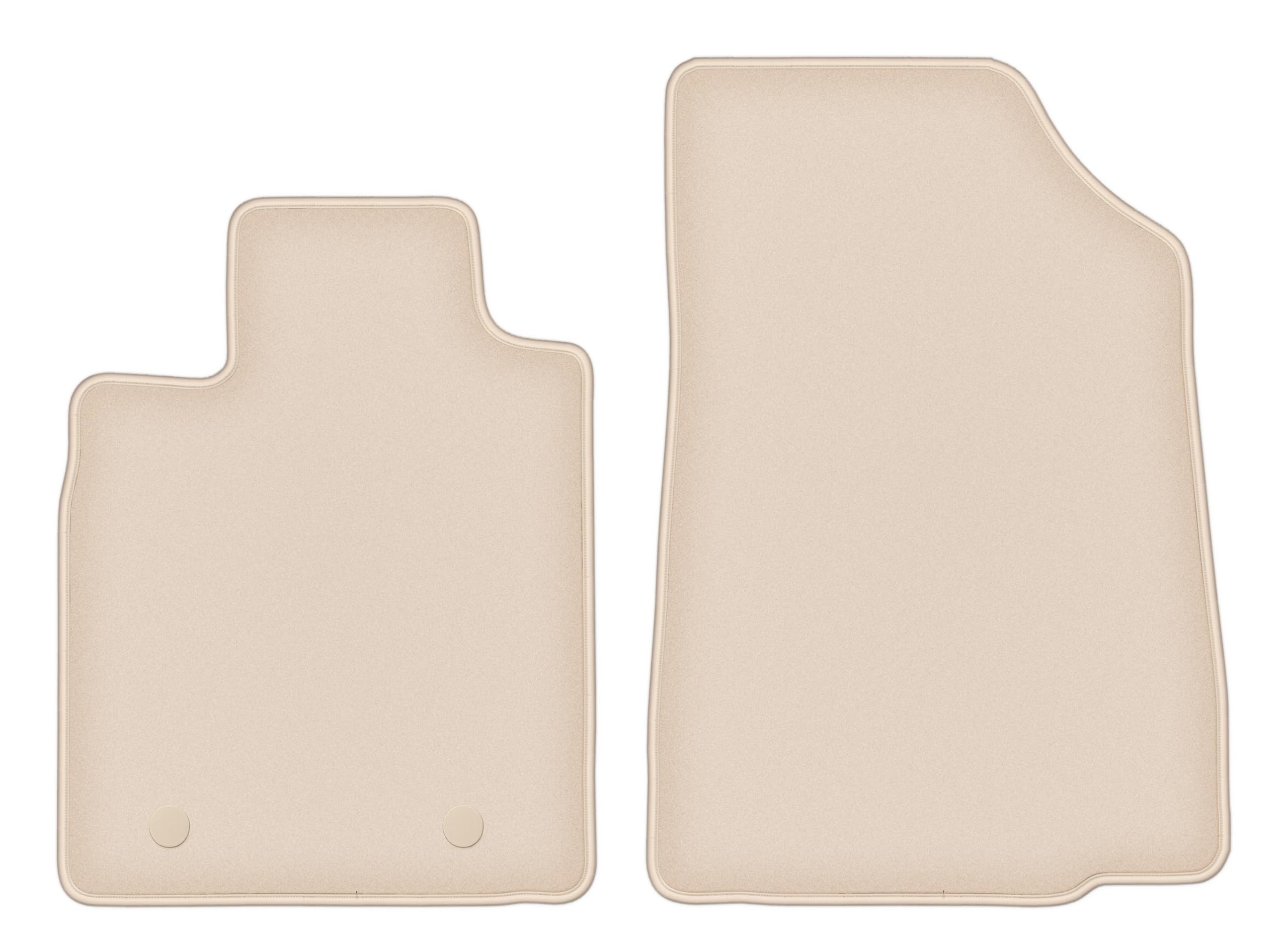 Tapis auto avant velours beige sur mesure Dacia Duster 2010-2018 - 8