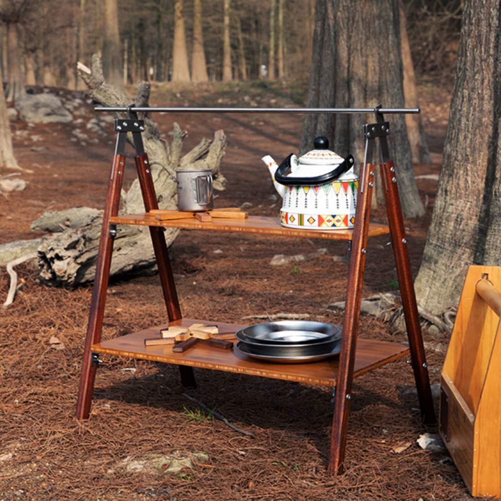 Porte-rangements en bois massif extérieur de qualité durable taille S
