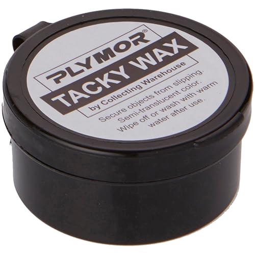 Vista 3 de Plymor Tacky Wax Masilla adhesiva adhesiva, 6 onzas