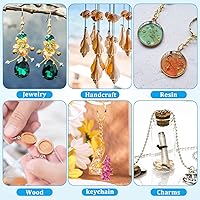 Vista 6 de Shynek Pin Vise Hand Drill Set, Manual Hand Drill with 600PCS Small Screw Eye Hooks and 10 Different Sizes Drill Bits for Keychain, Jewelry Making