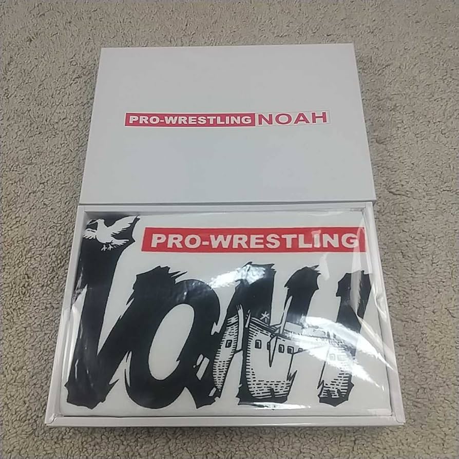 プロレスリングノア、サイン入りバスタオル Amazon.co.jp: 当時物 プロレスリング NOAH ノア ロゴ入り バス