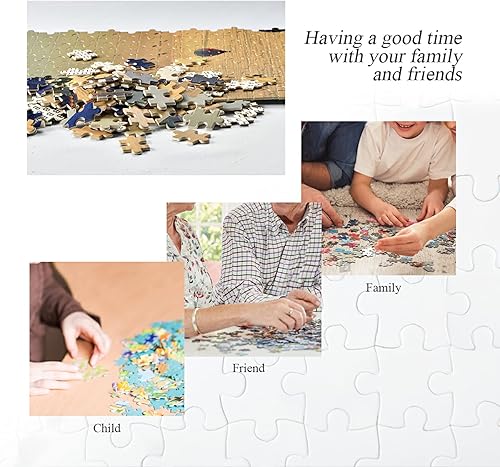 Miniatura 9 de Rompecabezas de 500 piezas con diseño de gato de brujas vintage, rompecabezas educativo de descompresión intelectual para adultos, pensamiento