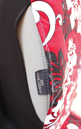 Miniatura 2 de Fundas hawaianas para asiento de coche (gris tapa, bolsa de aire lateral)