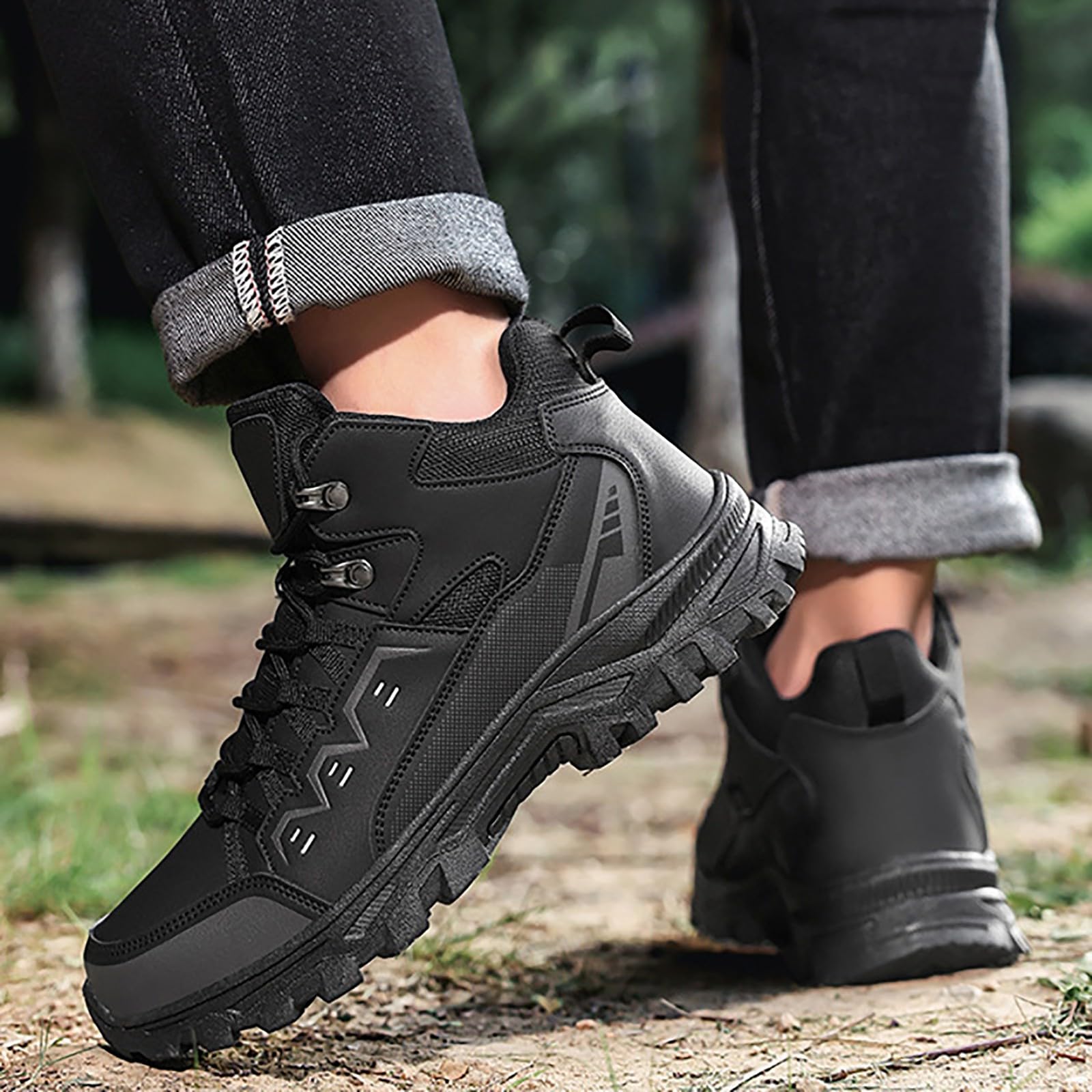 Botas de senderismo para hombre de verano, zapatillas ortopédicas