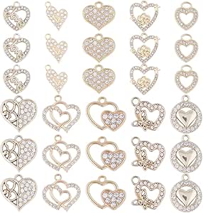 Lot De 40 Charms Attrape-rêves 5 Couleurs - 34x28 Mm - Sans Cadmium Ni Plomb - Pour Bijoux DIY