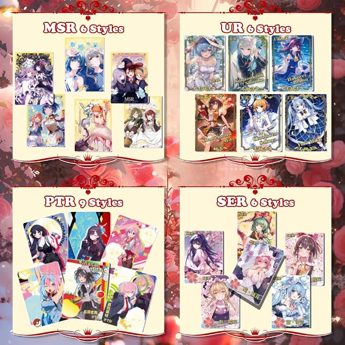 Booster Box Goddess Story Waifu TCG Anime Cards miniatura 2