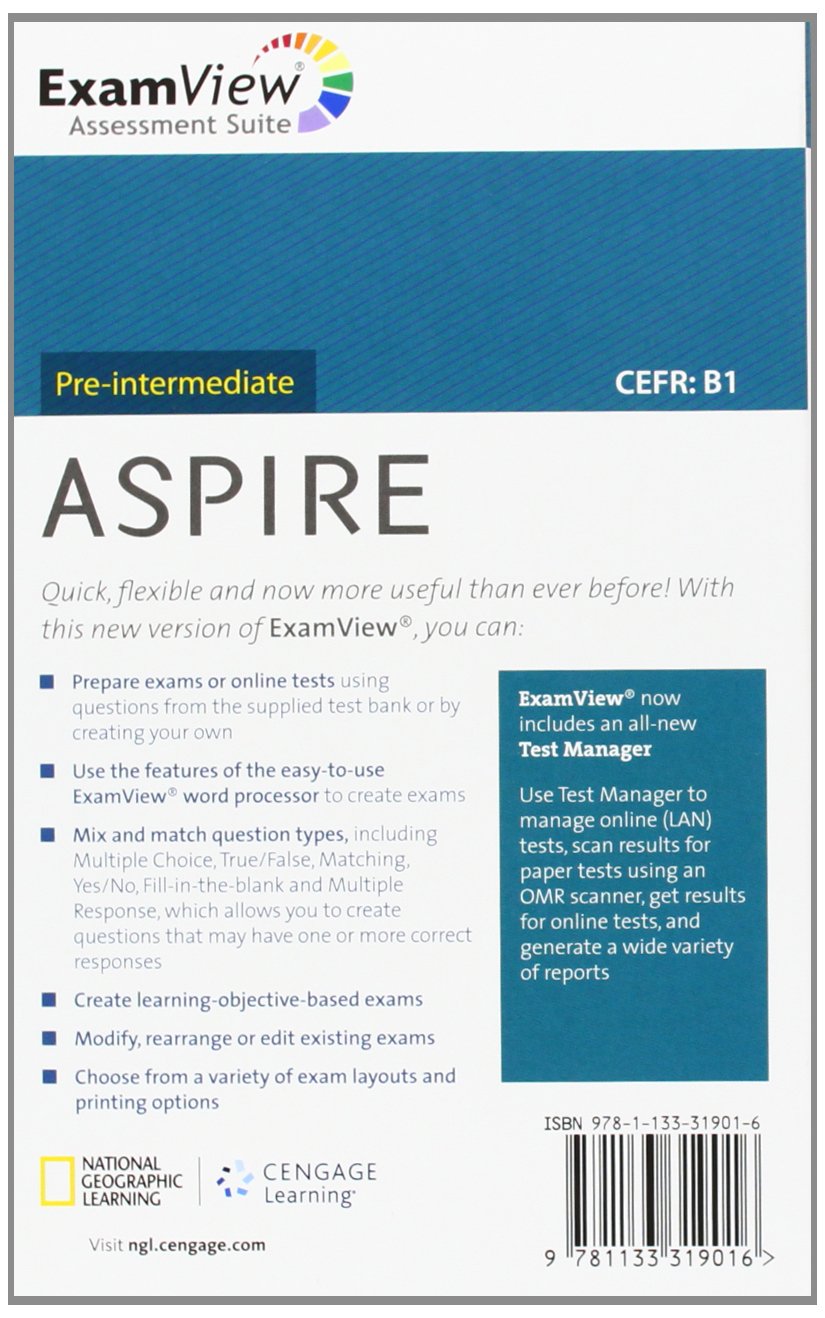 Aspire Pre-Intermediate ExamView