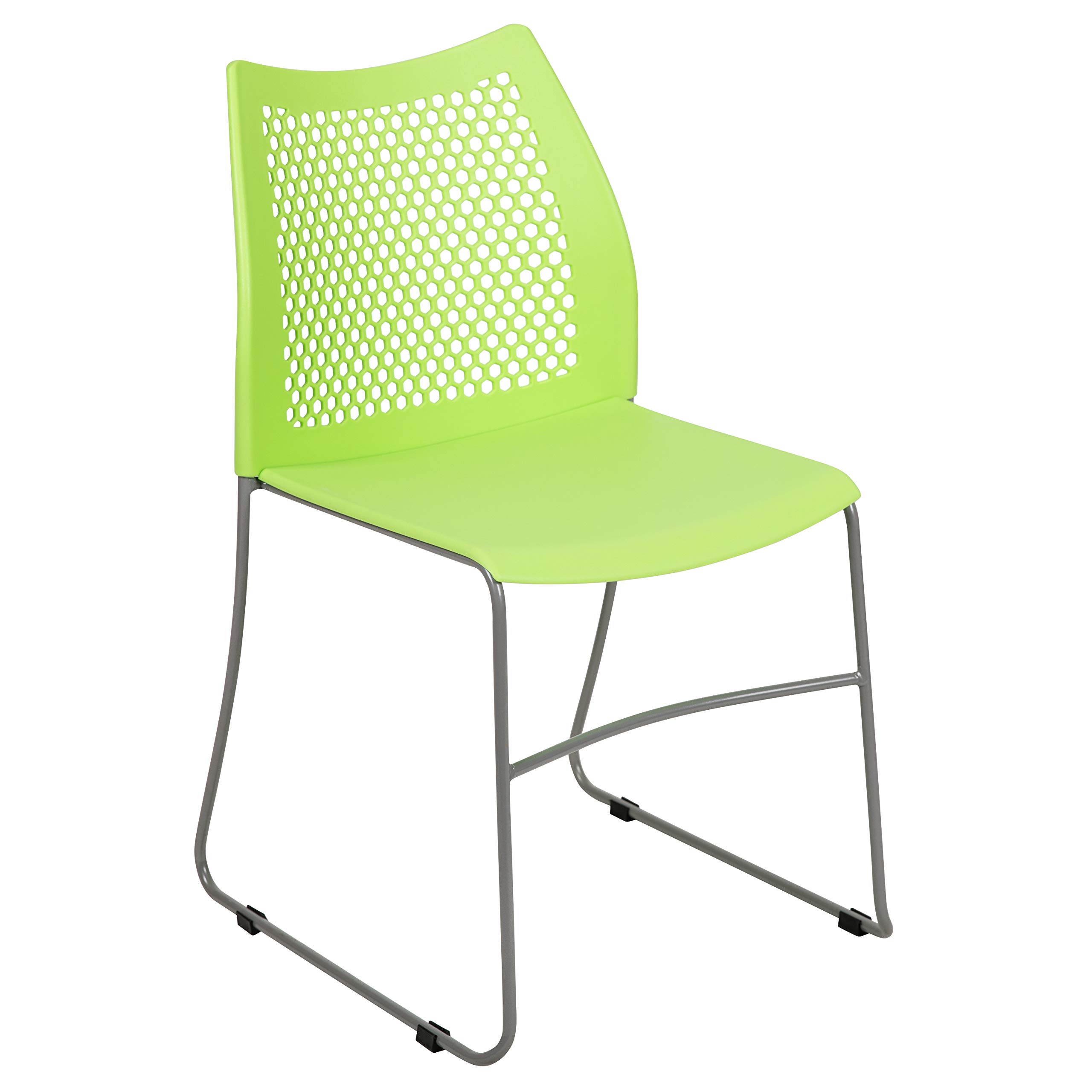 Flash Furniture Green / Set of 1 / Classic Stacking Chairs